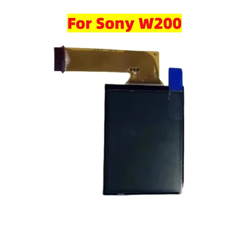 Nova tela lcd para sony w200 tela lcd sem luz de fundo acessórios reparo da câmera peças reposição