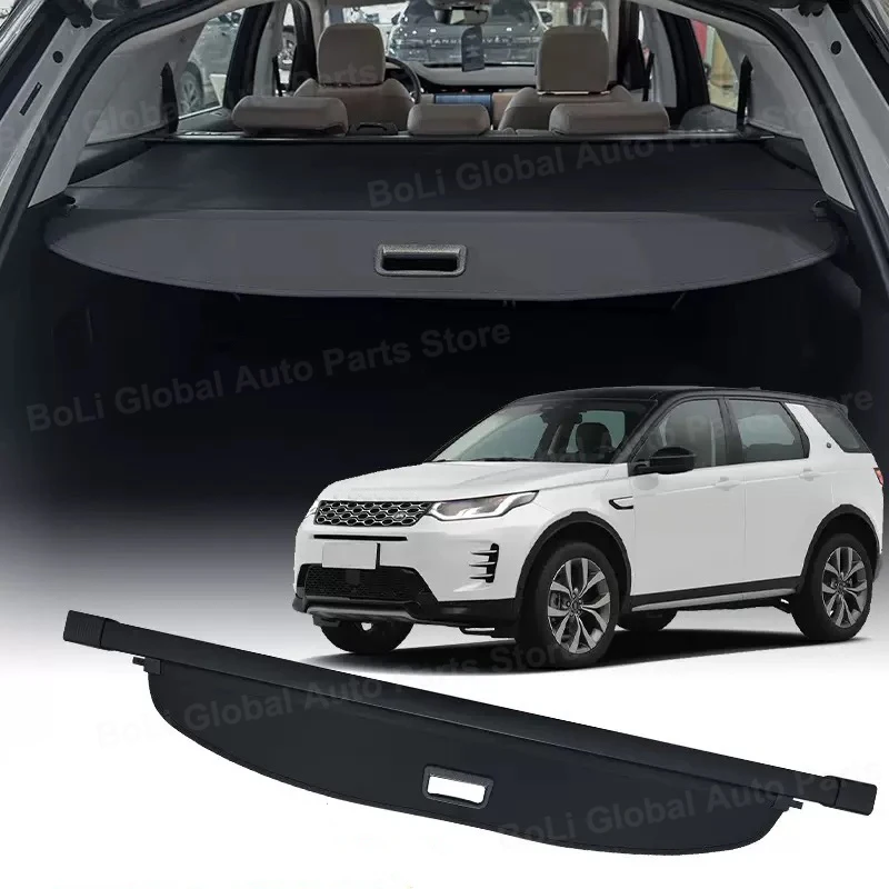 Задняя крышка багажника для Land Rover Discovery Sport 2020-2025, экран конфиденциальности, лоток для багажника, защитный щит, шторка для хранения