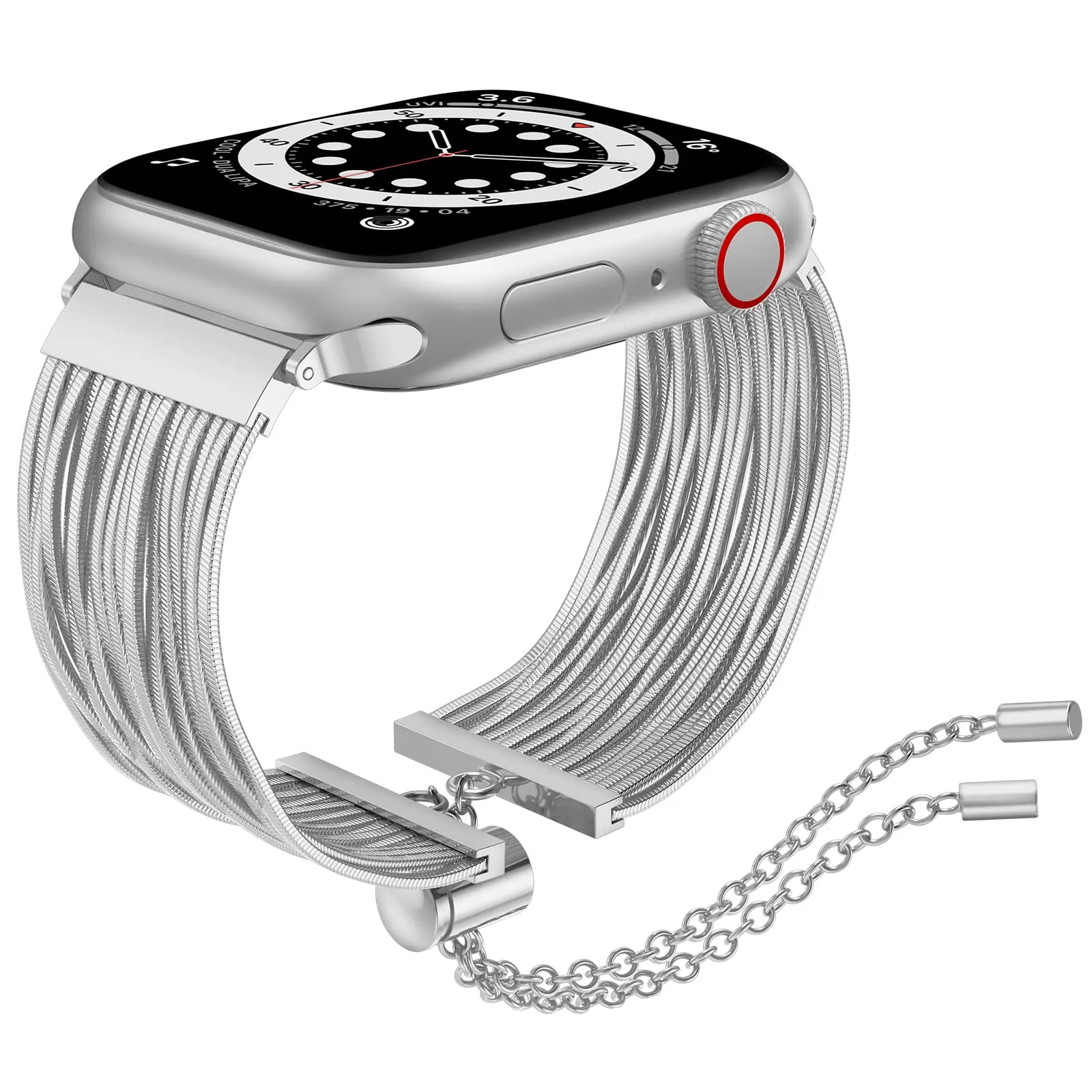 Strap Für Apple Uhr Band 49mm 45mm 41mm 44mm 40mm 42mm 38mm Frauen stahl Kette Armband IWatch Ultra SE Serie 8 7 6 5 4 3 2 1