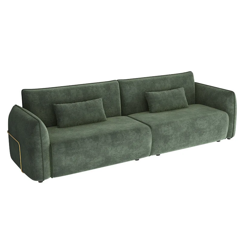 

Диван для маленькой квартиры, гостиной, французский светлый роскошный диван на трех человек, комбинированный диван