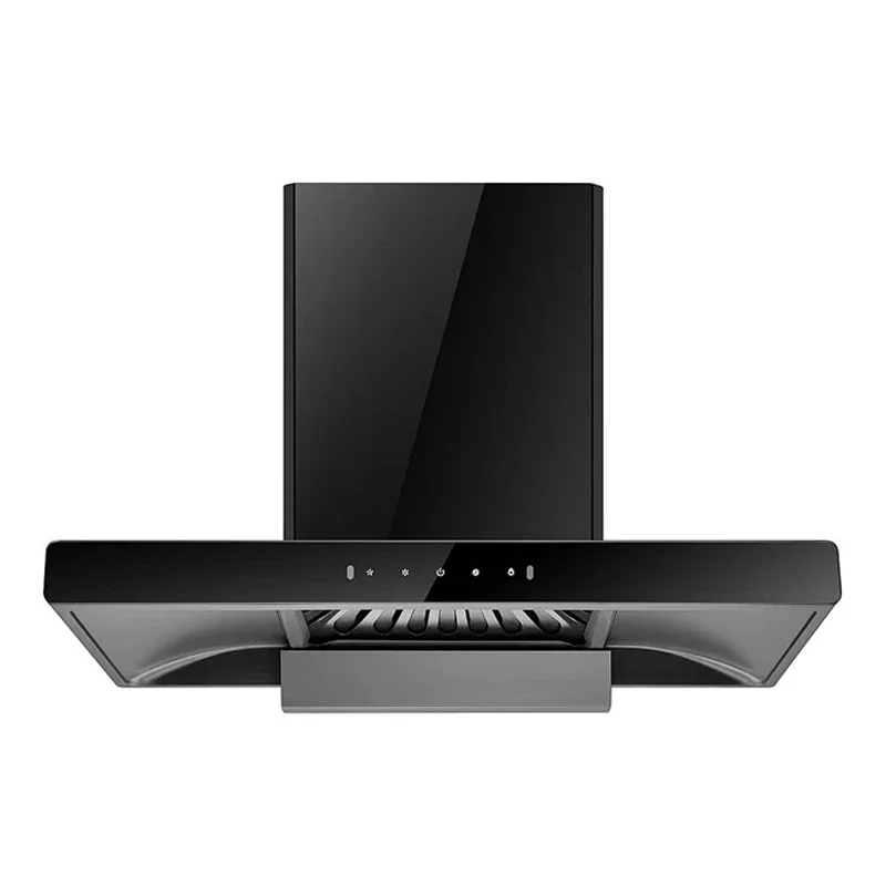 شفاط المطبخ على شكل حرف T 900 مم، شفاط مستخرج الدخان الذكي، شفاط عادم المدخنة للمطبخ