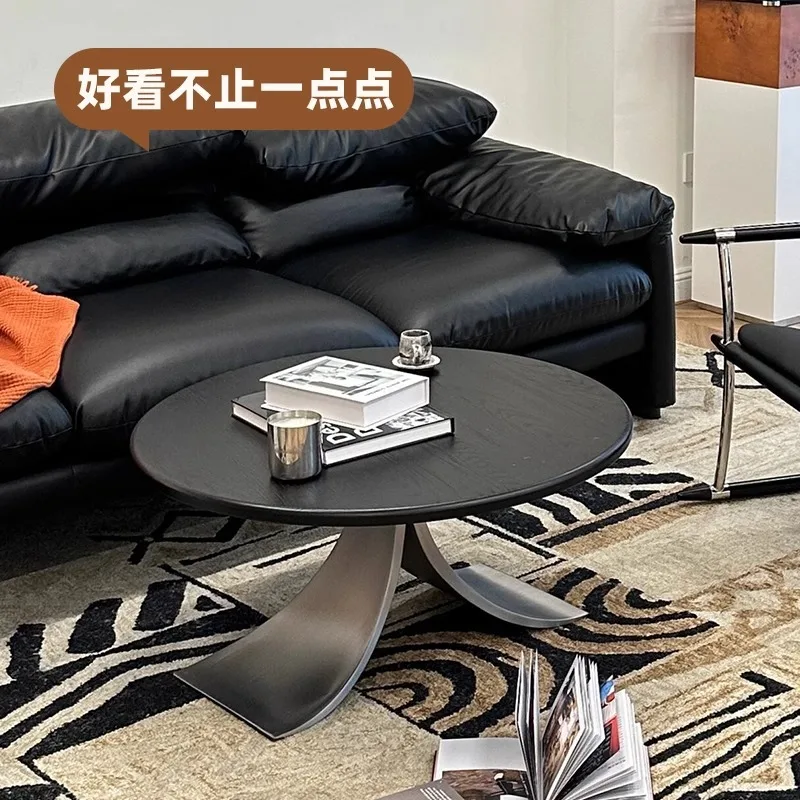 

Classic color scheme medieval coffee table sofa edge living room coffee table