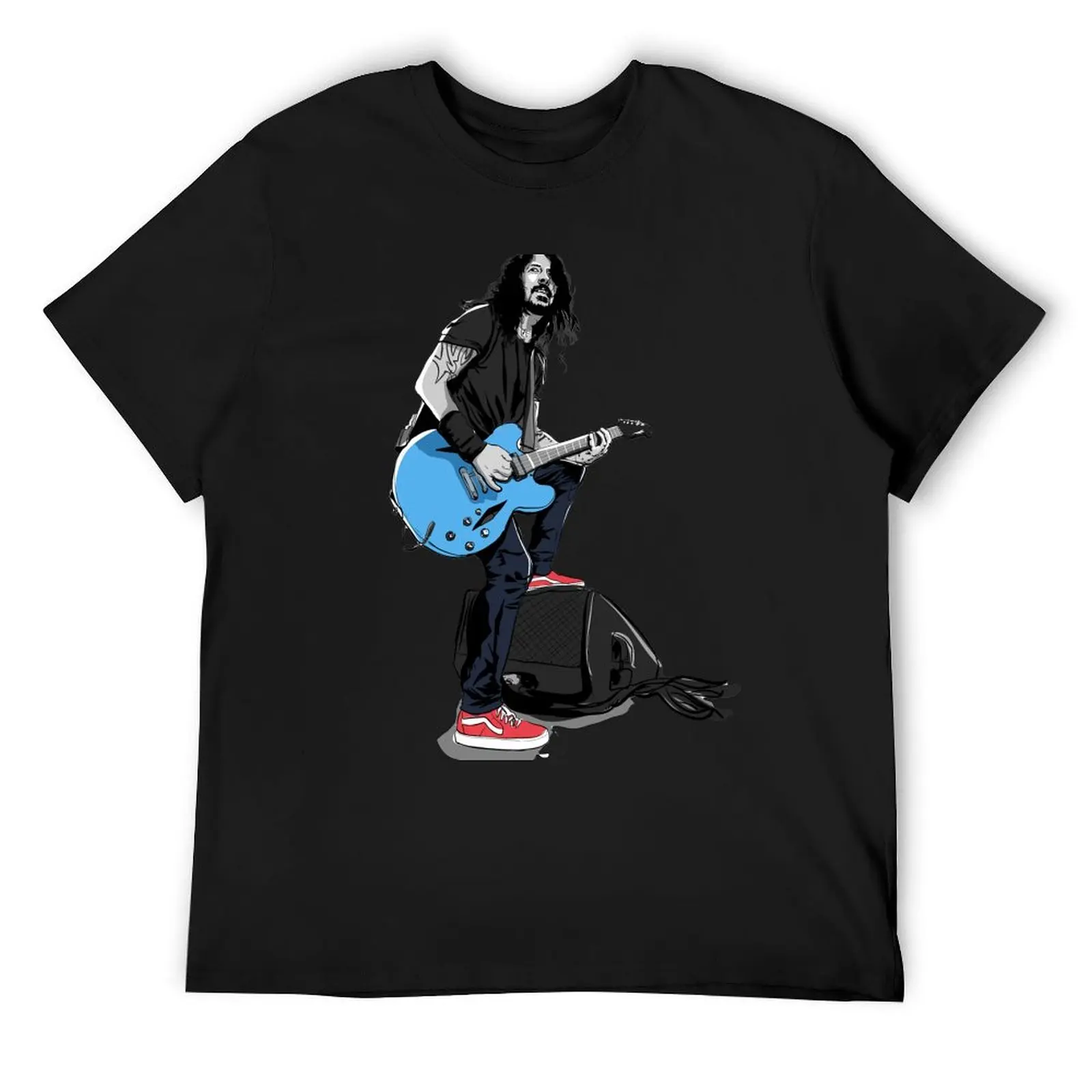 Dave Grohl T-Shirt oversized basketball graphic tees summer top street wear men graphic t shirts