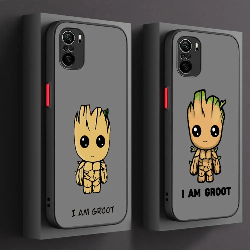 Marvel Lovely Groot Phone Case For Infinix 5 4 TECNO POVA NEO 3 CAMON 17P 15 SPARK 8 6 GO 5 AIR CAMON 16 15 S PRO