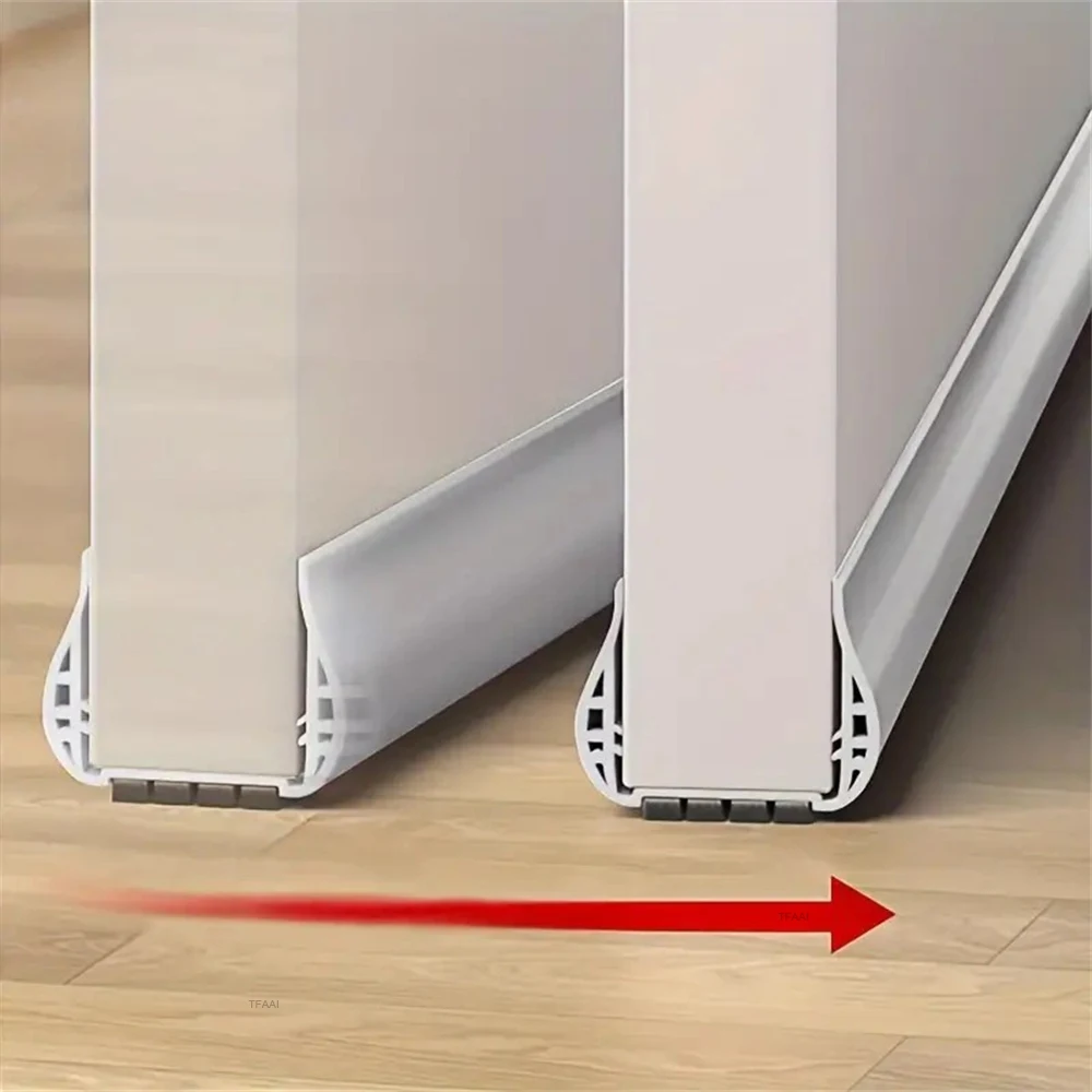 1pc Door Bottom Weatherstrip Seal Dust and Noise Insulation Seal Strip Tape Door Draft Stopper Insulator for Bottom image 4
