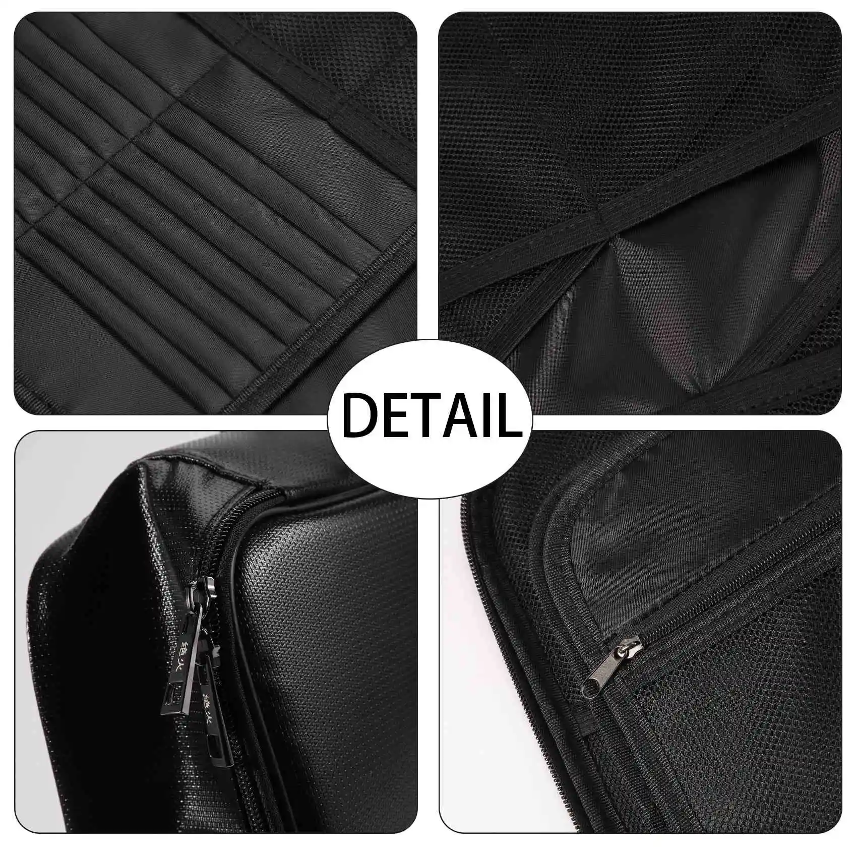 

Organizer Bag Fireproof Document Bag With Lock Portable Filing Storage Box Holder For Document File Passport Certificate