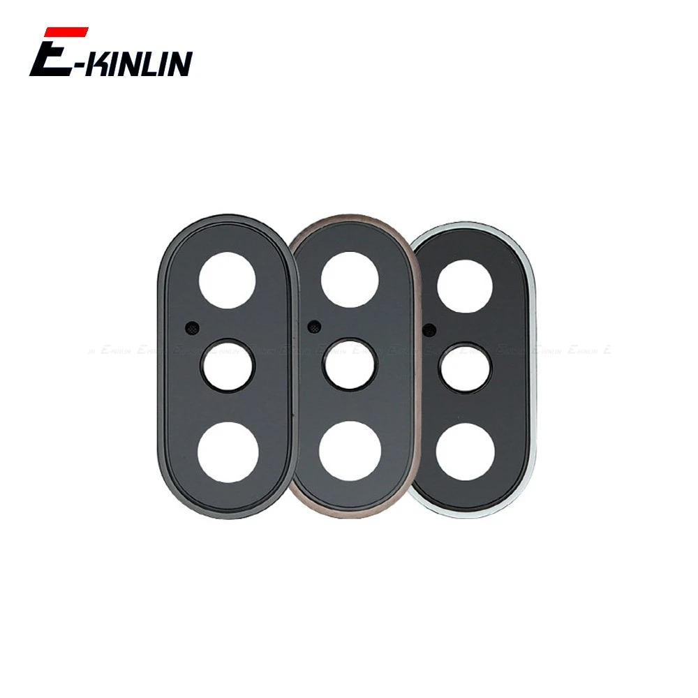 Rear Back Camera Cap Holder Lens Clip Ring Bracket Frame For iPhone XR XS Max Replacement Parts