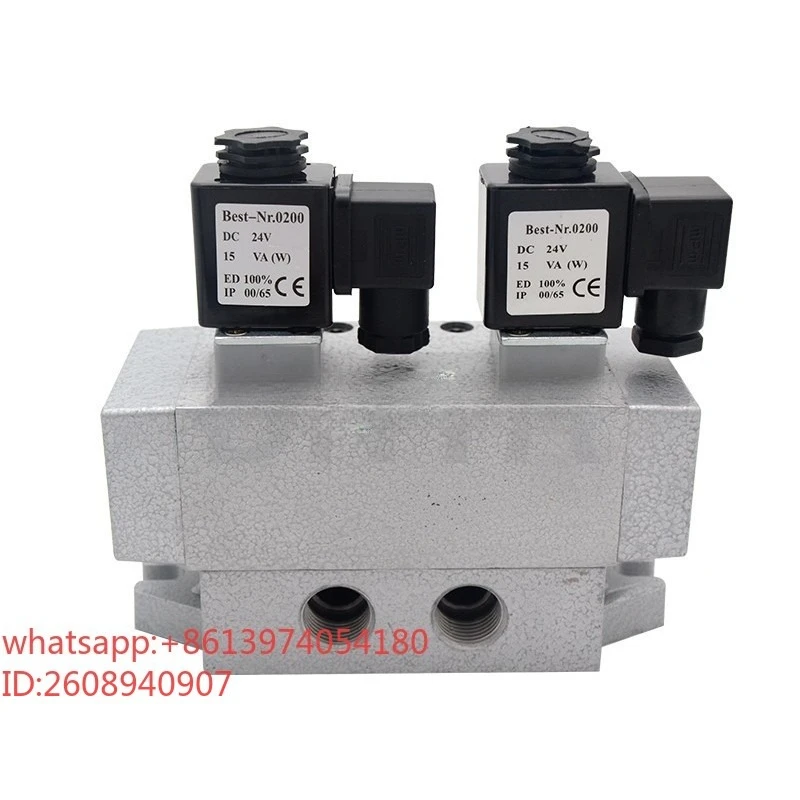 Suitable for  K25DH-15 sol-enoid valve K35 large flow K25D old valve K25D2H-10 two-position five-way -08-20-25-Y