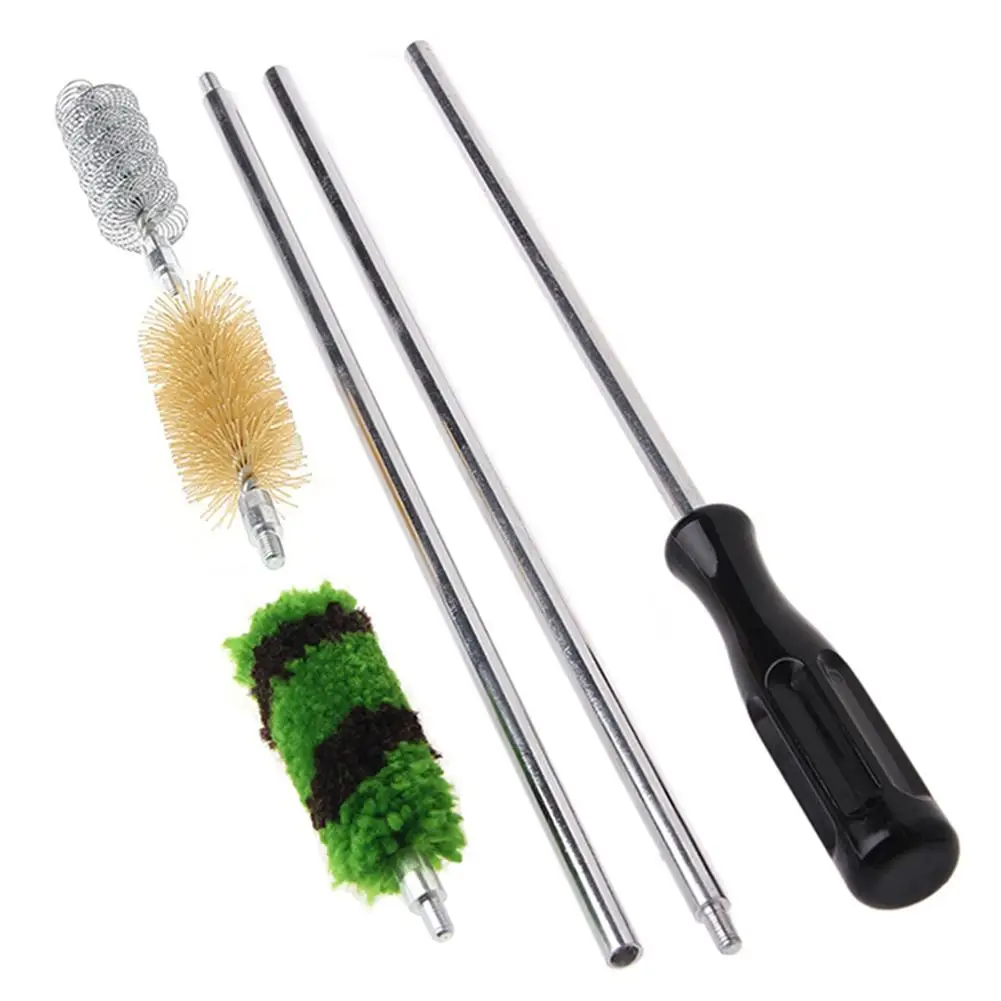 

6pcs Professional Cleaning Brush Kit Larger Diameter Cleaning Rods Tools Supplies For 16 Gauge Rifle