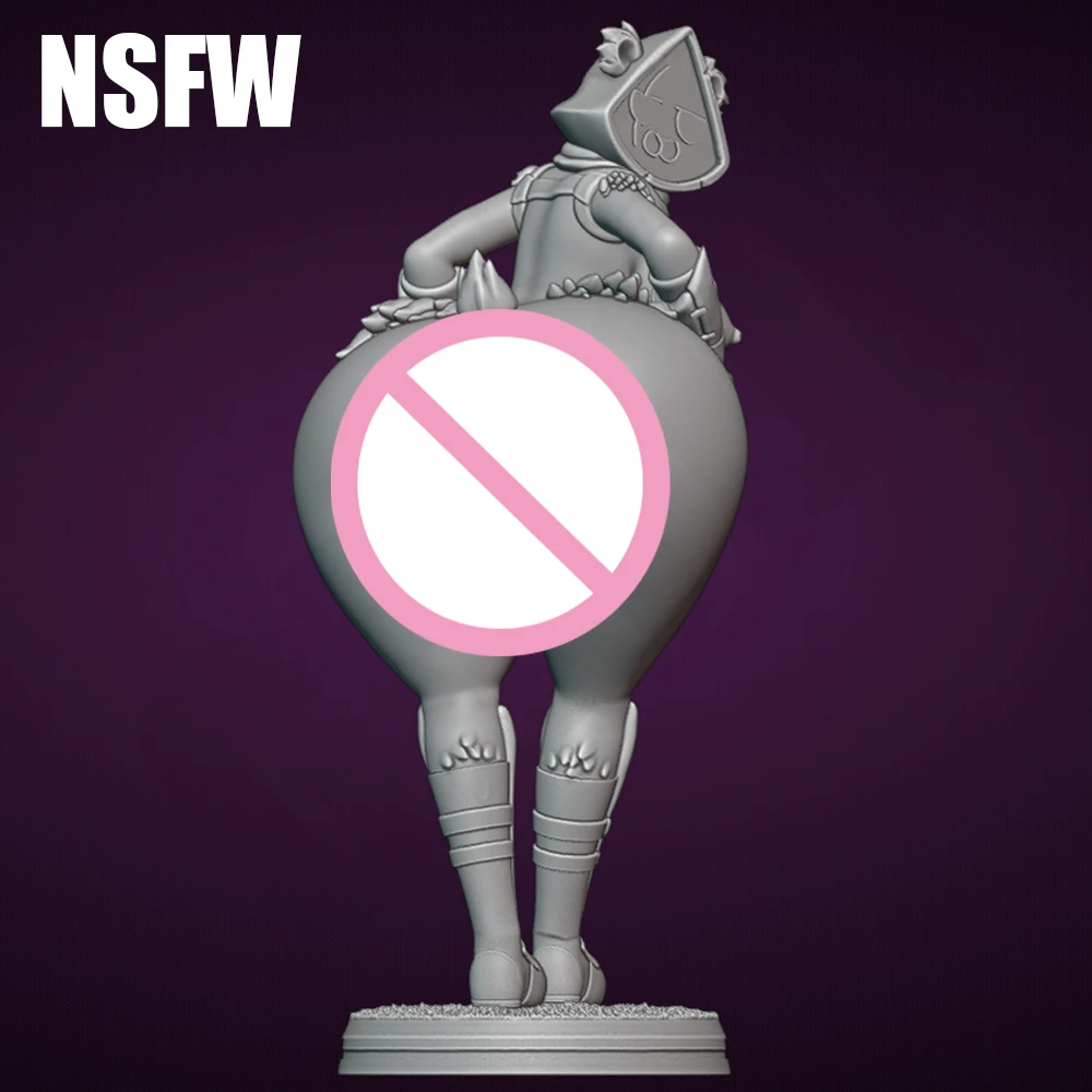 Kit de modelo de impresión 3d, líder de equipo de tiro Sexy NSFW, Kit de modelo de figura de resina, estatua de reducción en miniatura DIY, Kit sin pintar, Juguetes, 1/24