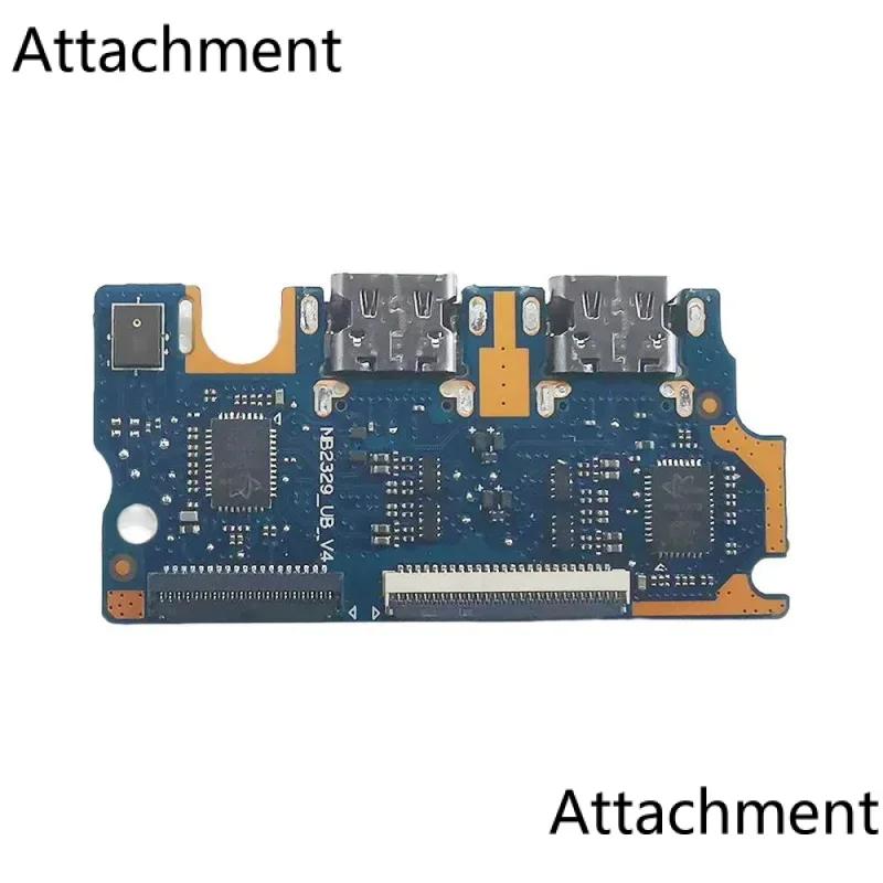 For Lenovo IdeaPad duet 3 10igl5 82at laptop power Type-C jack port USB-C charger board nb2329_ub_v4 5c50z75136