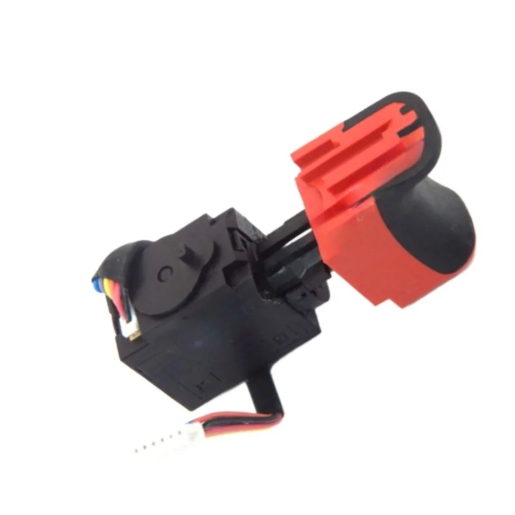 Replacement Switch 343411320 343412620 316081550 For BS18LTXBLI BS18LTBL P'ower Tool Trigger Button B'lack Red Plastic Part