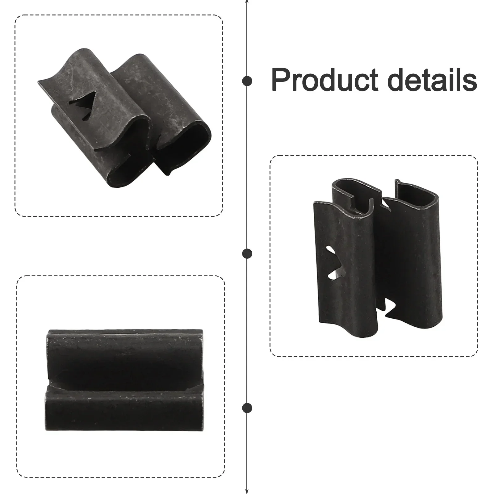 باب السيارة السير الوقائي مشبك الختم المشبك أ 1239880378 مشابك لأختام الأبواب والنافذة لملحقات السيارة Mercedes-Benz SLC W107