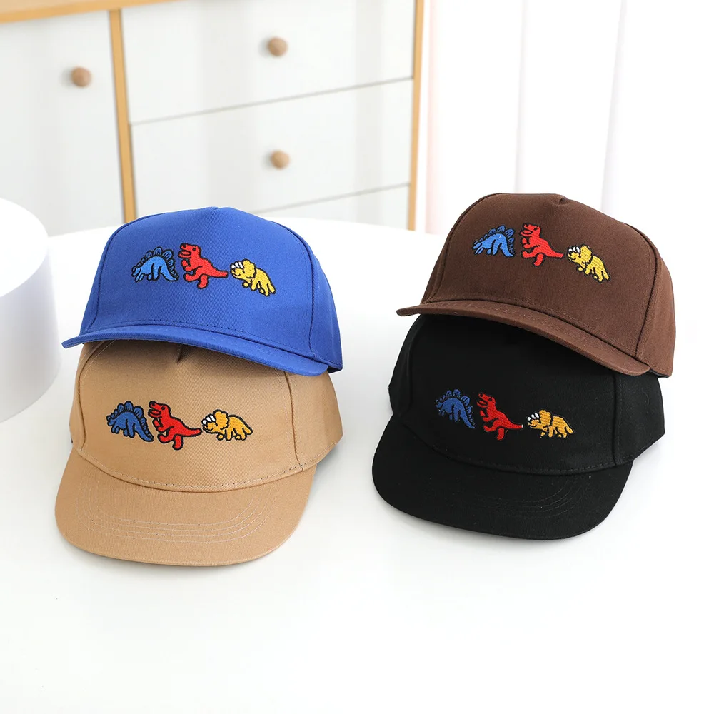 

Детская фуражка, детская летняя осенняя модная детская бейсболка с животными, солнцезащитные козырьки для мальчиков и девочек