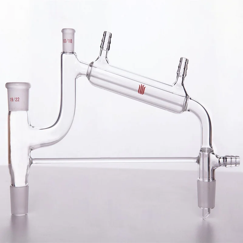 SYNTHWARE Integrated vacuum still, Upper right joint 10/18, Other joints 14/20 19/22 24/40, Borosilicate glass, D10