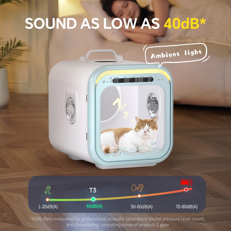 

Luxury Pet Drying Box Self-Cleaning Eco-Friendly Automatic Blower For Dogs Cats Home Commercial Use