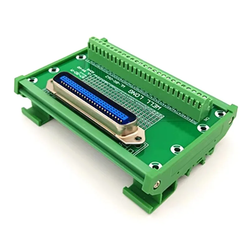 DIN Rail Mount 57 Series Connectors Printer Interface 50-Pin 0.085