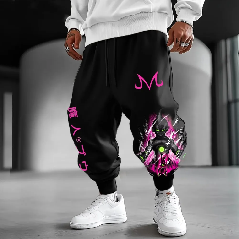 Spodnie bawełniane Dragon Ball, luźny krój, styl hip-hop, oddychające, świąteczne legginsy dla mężczyzn i kobiet, kolekcja 2025.