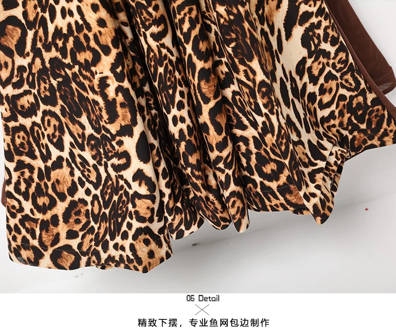 Leopard Ballsaal Kleid Frauen Walzer Kleid zum Tanzen Standard Tanzkleid Tango Tanzkostüme langes spanisches Kleid Flamenco Tanz