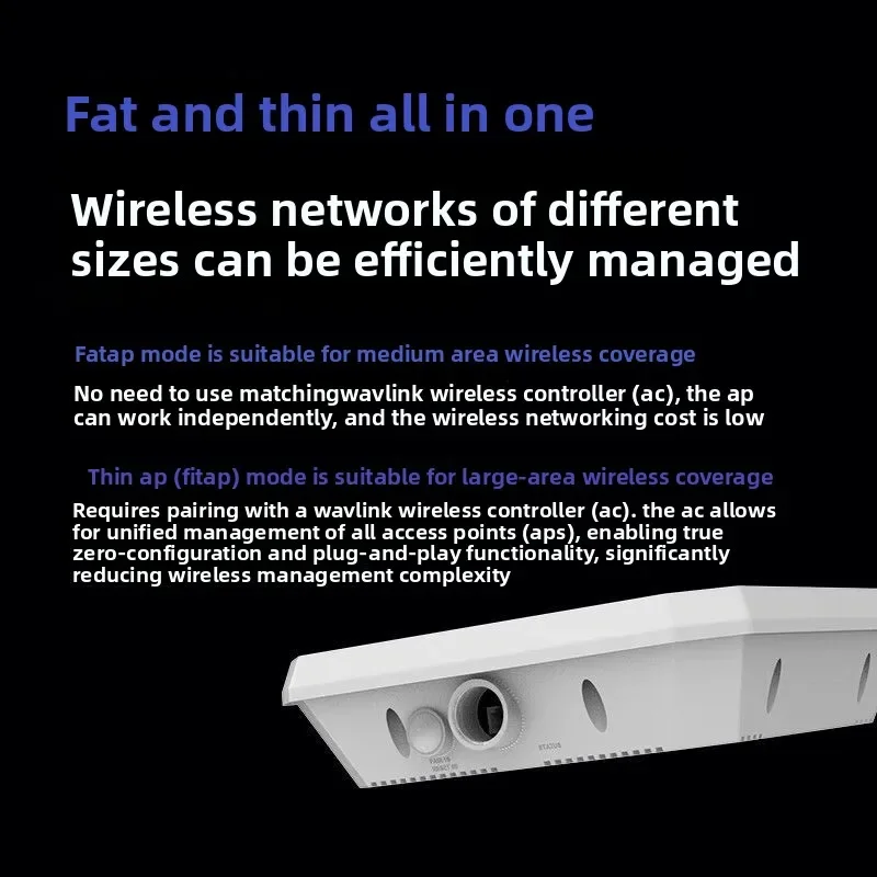 BE5100M Outdoor Router WiFi7 Gigabit Bridge High Power Wireless AP Outdoor WiFi Base Station