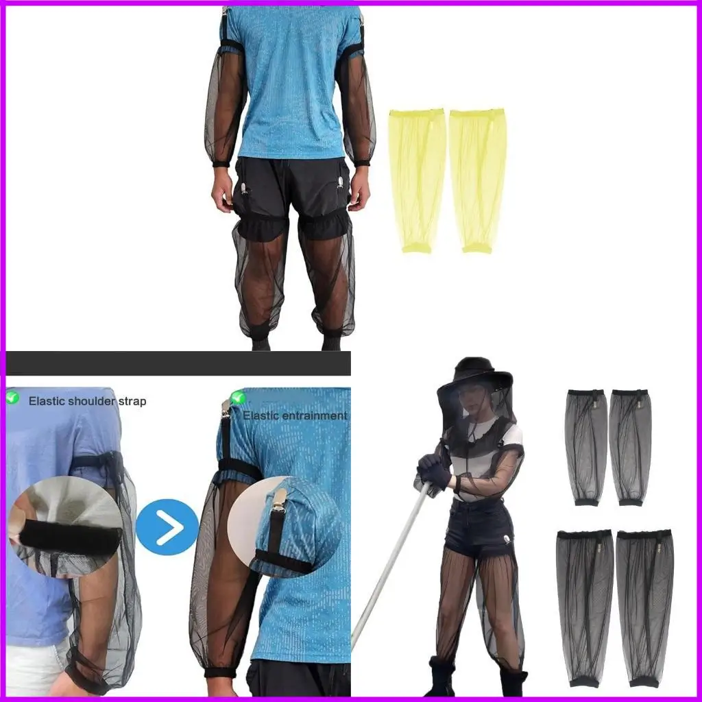 

2pack удобный крышка ноги Портативные рукава рукава сетки рукавов