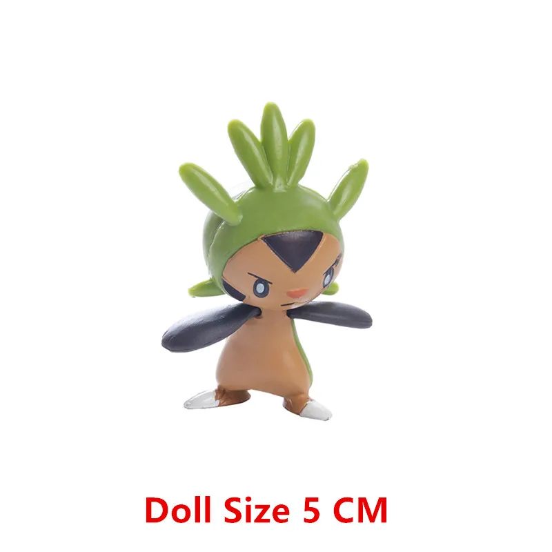 3-7 cm Pokemon Cartoons Anime Figur Pikachu Mew Snorlax Charmander Cosplay Sammlung Haustier Tasche Monster Action Modell Spielzeug Geschenke – Detail 24