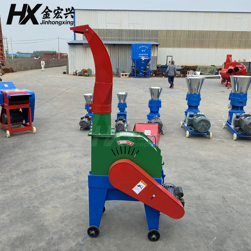 آلة قطع القشر الكهربائية ثنائية الغرض لمعالجة أعلاف الماعز والأغنام #5