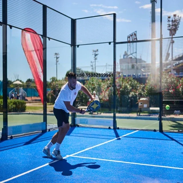 

Customizable Padel Court Package High Quality Sports Flooring Equipment Tennis Game Wholesale Paddle Court