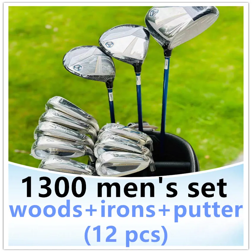 

Men's Golf Clubs MP1300 Golf Clubs Set Driver+Wood+Iron+Push (12 PCS) With Head Cover No Bag