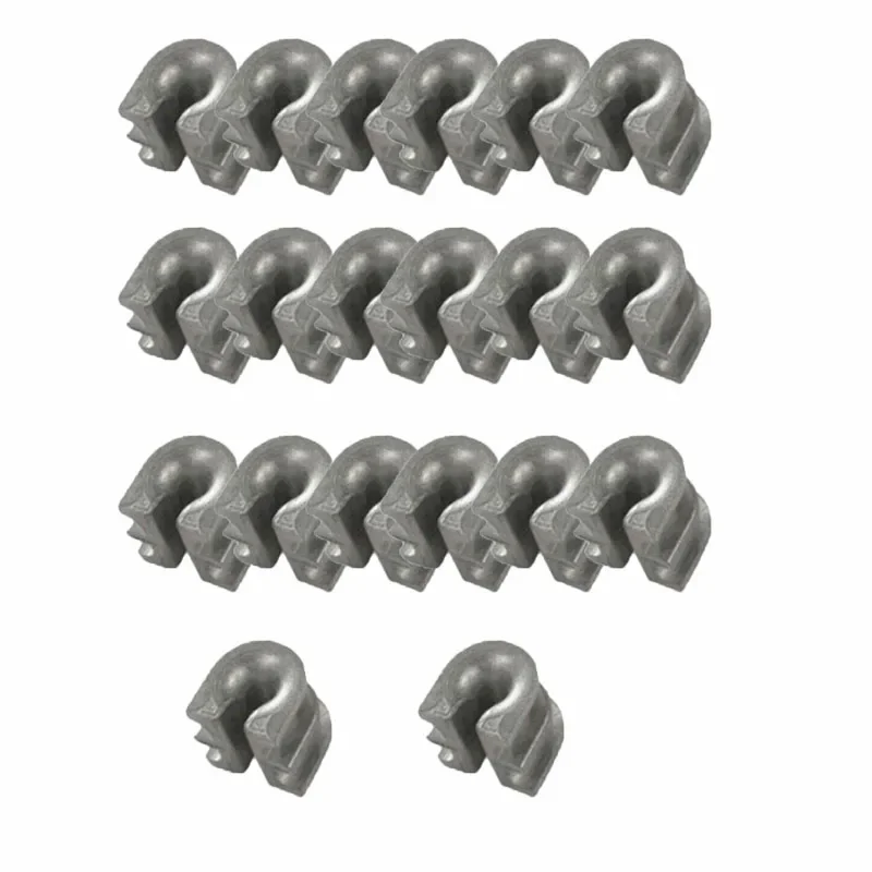 Imagem -03 - Sobressalente Ilhó Mangas Silver Tools Trimmer 20 Pcs 713 8301 Alumínio Autocut para Stihl 4002 Substituição Conveniente