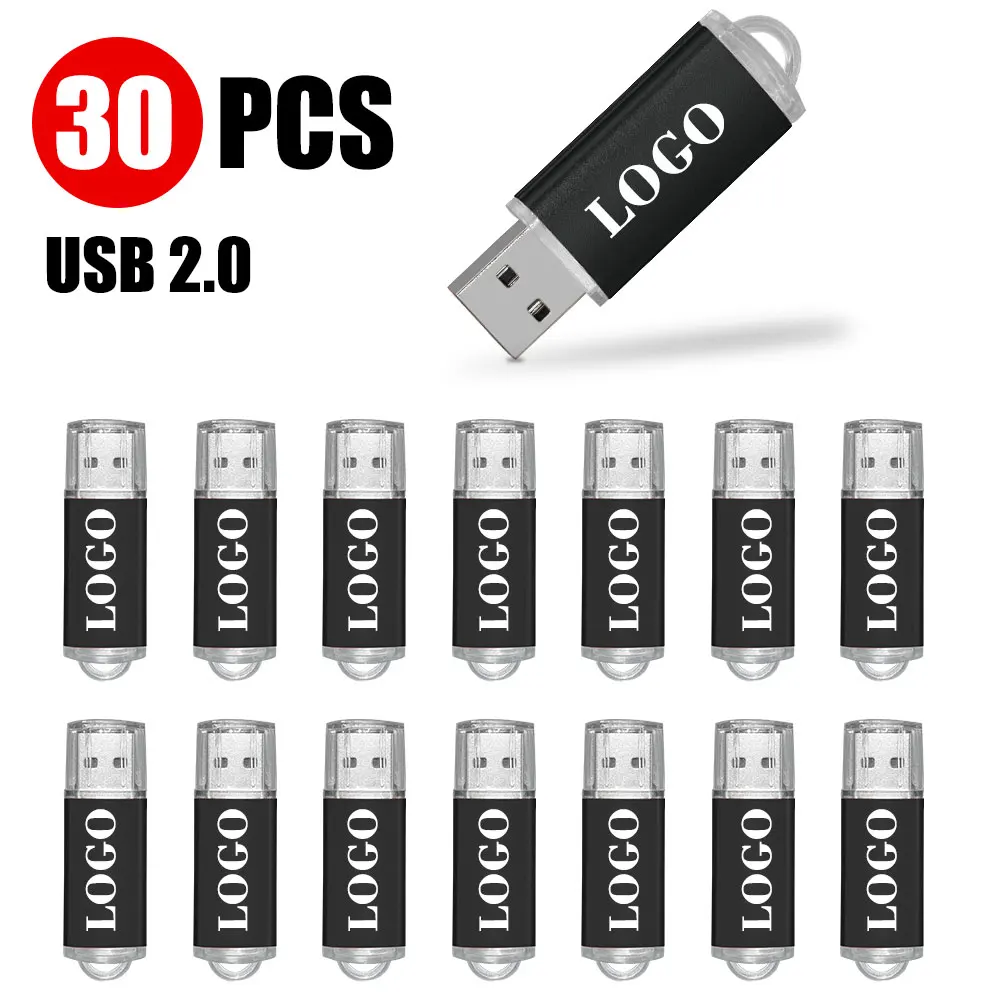 

30PCS USB2.0 High Speed Usb Stick 2. 0 memoria stick memory Flash Drive Pendrive Flash Drive Pen Drive 4GB 8GB 16GB 32GB 64GB