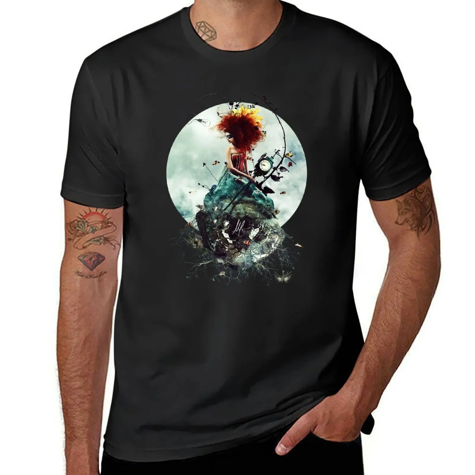 Delirium T-Shirt Blouse graphics mens white t shirts