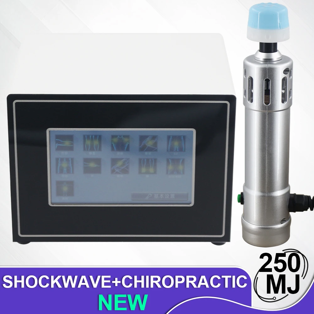 

250MJ Shockwave Therapy Machine 2024 New For ED Treatment Pain Relief Massager Portable Massage Toos Body Relaxation Shock Wave