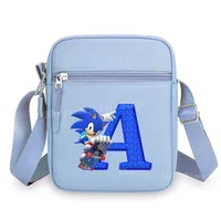 Soniced Women Cute Mobile Phone Shoulder Bag Anime Cartoon Print Boy Girl's Casual Crossbody Mini Handbag Case Kawaii Party Gift