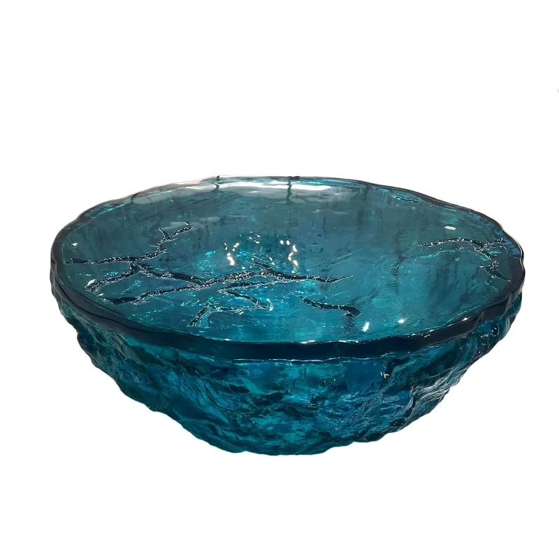 

Modern simple imitation rock coffee table resin, art creative designer model room living room sofa coffee table