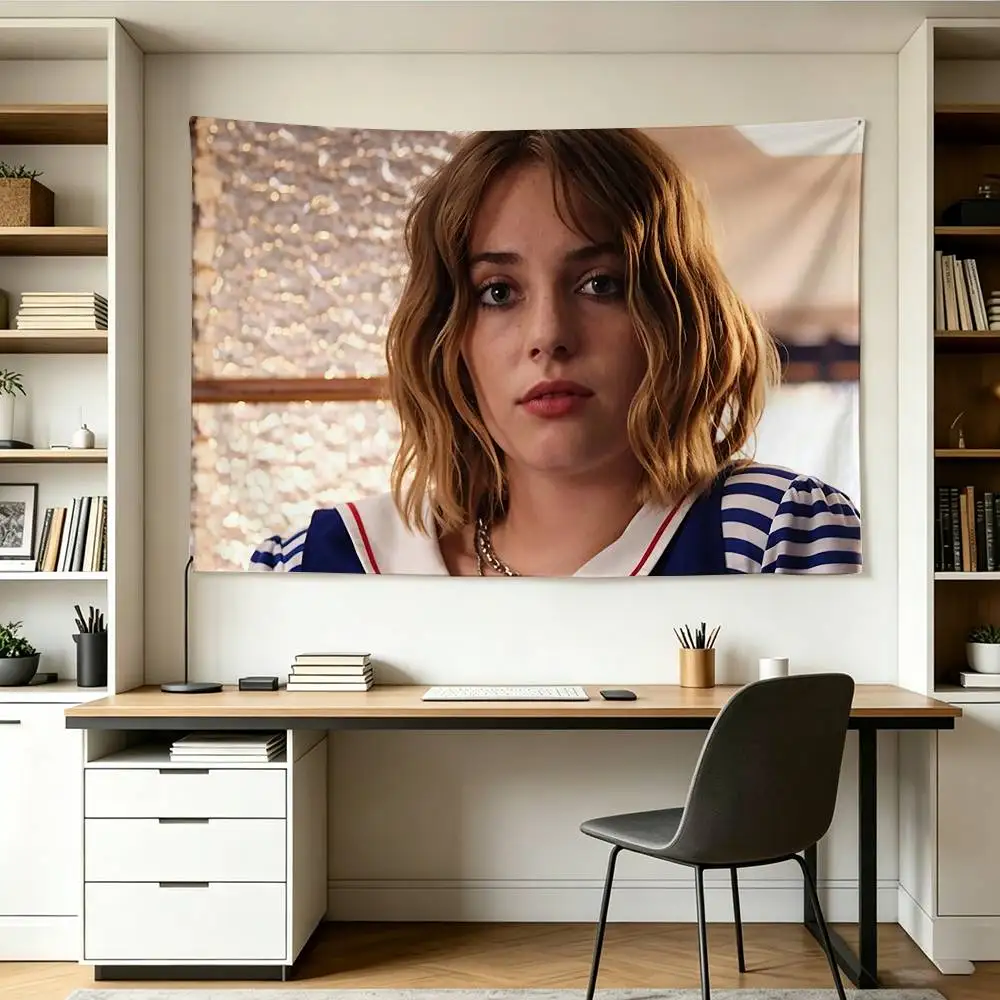 Retr Maya Hawke   Flags Wall Hanging Background Art Banner for Bedroom Home Outdoor Decor