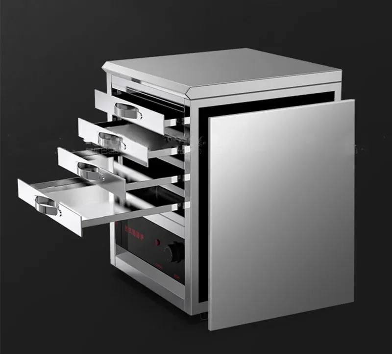 Power Rice Noodle Steamer Vermicelli Steamer Drawer Type Rice Noodle Steamer Steam Bun Machine Electric Rice Noodle Roll Machine
