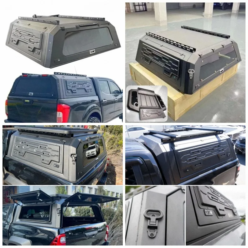 2025 Navara Np300 D22 D40 Kingcab 6ft Bed Cap Pickup Topper Rear Camper Shells Truck Hardtop Aluminum Canopy