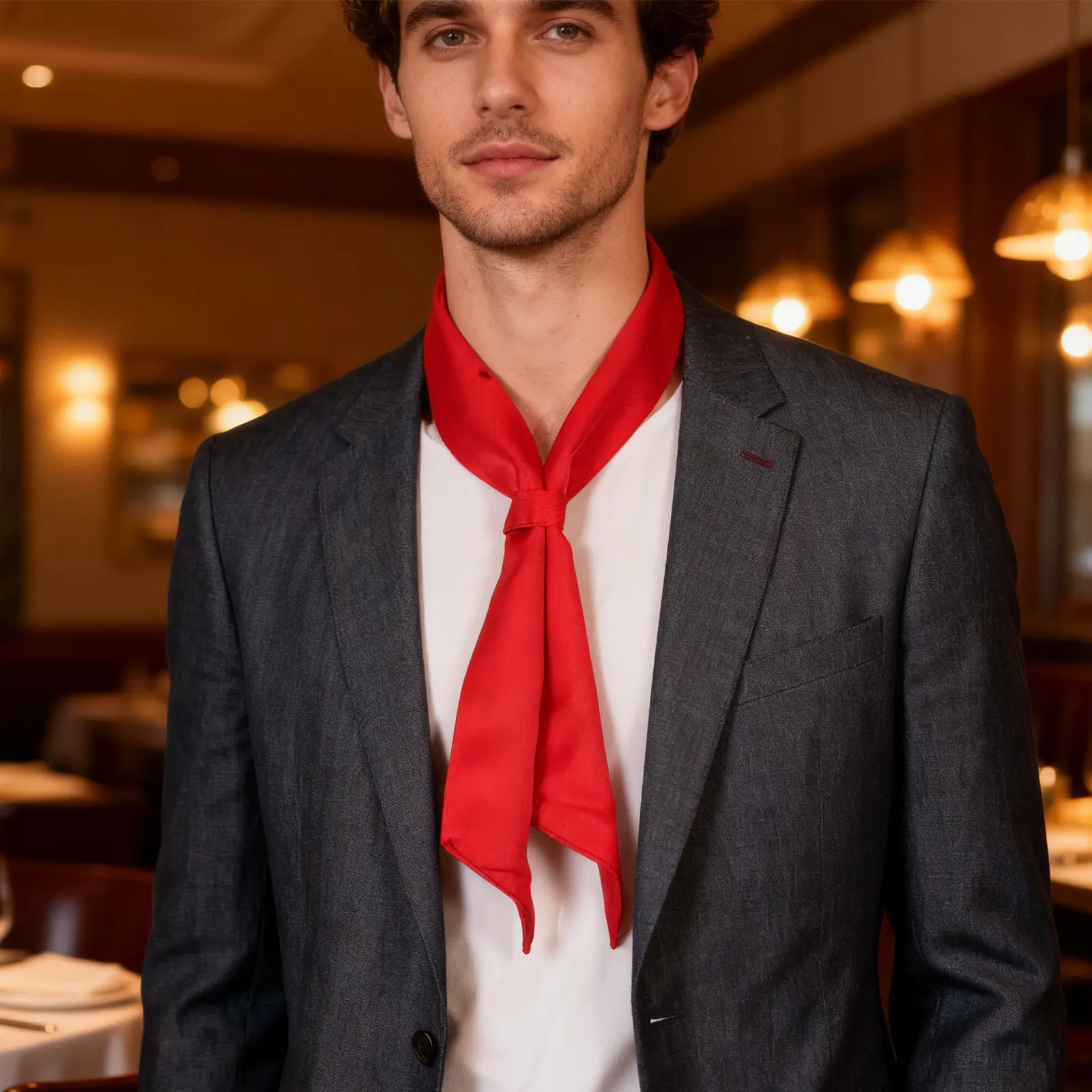 2 stuks chef-kok halsdoek sjaal soepele nekbandana verstelbare pasvorm professionele keuken werk kookuniform voor restaurant hotel