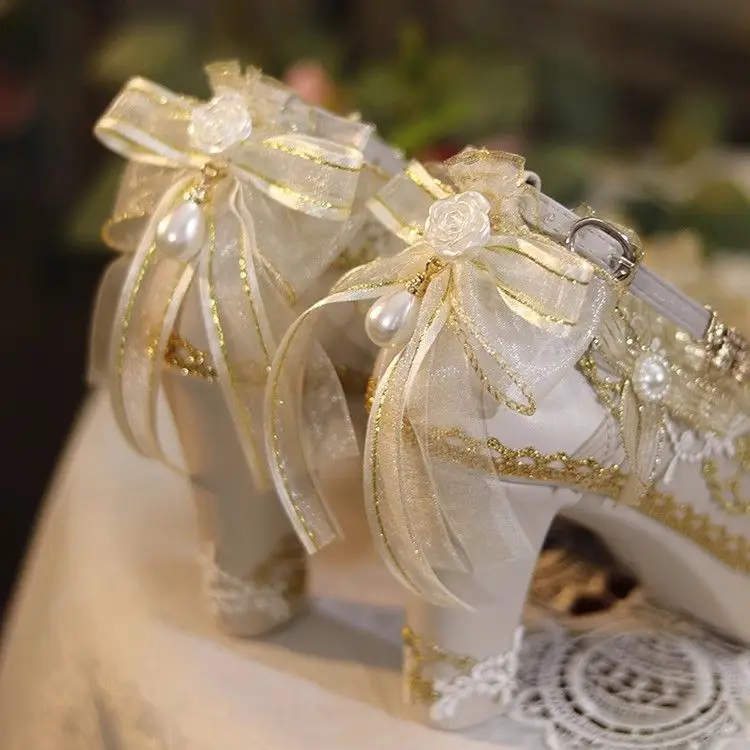 Boule à talons hauts pour mariage, nouvelle fleur, faite à la main, cérémonie pour adultes, magnifique et épaisse, 2025