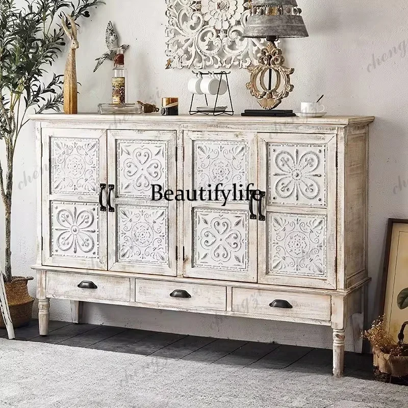 M138  Sideboards Storage Living Room Decor Wood Craft Vanity Living Room Cabinets Display Filing Meuble De Rangement Salon Furni