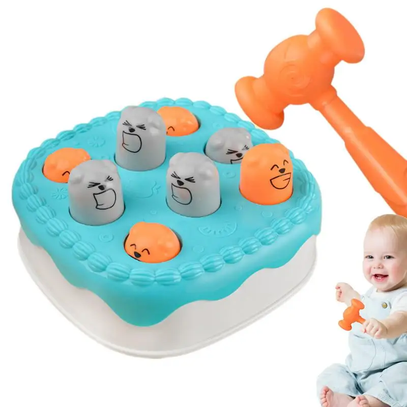 

Wack A Mole Educational Cake Shape Toy Cake Shape Early Learning And Interactive Play For Kids Toddler Pounding Preschool Toy