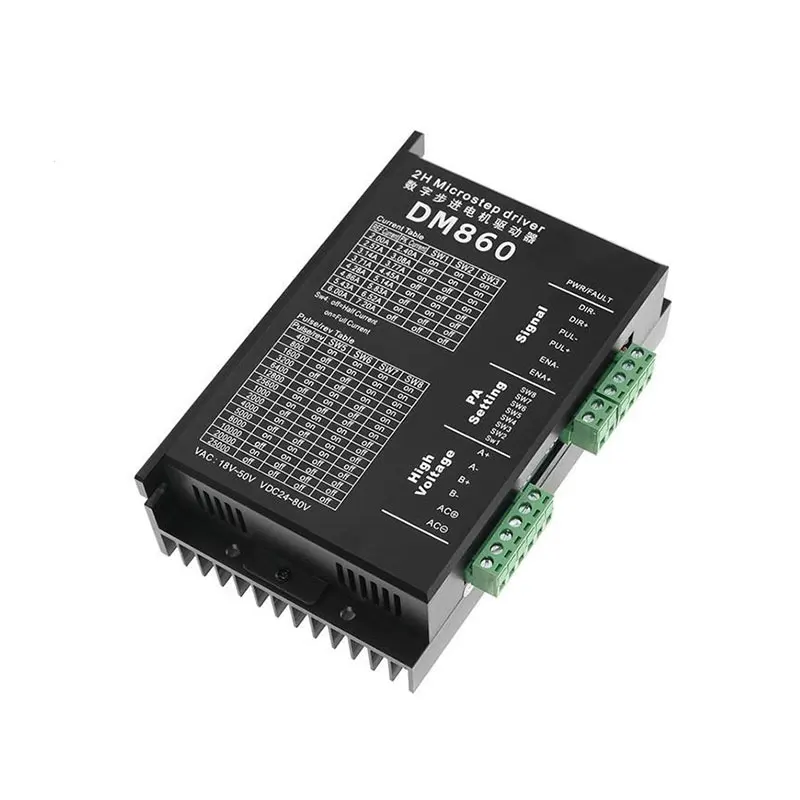 TB6600/DM542/DM556/DM860H/DM860/MA860H/2DM860H/TB6560 Motor Driver Compatible With 42/57/86/110 Stepper Motors