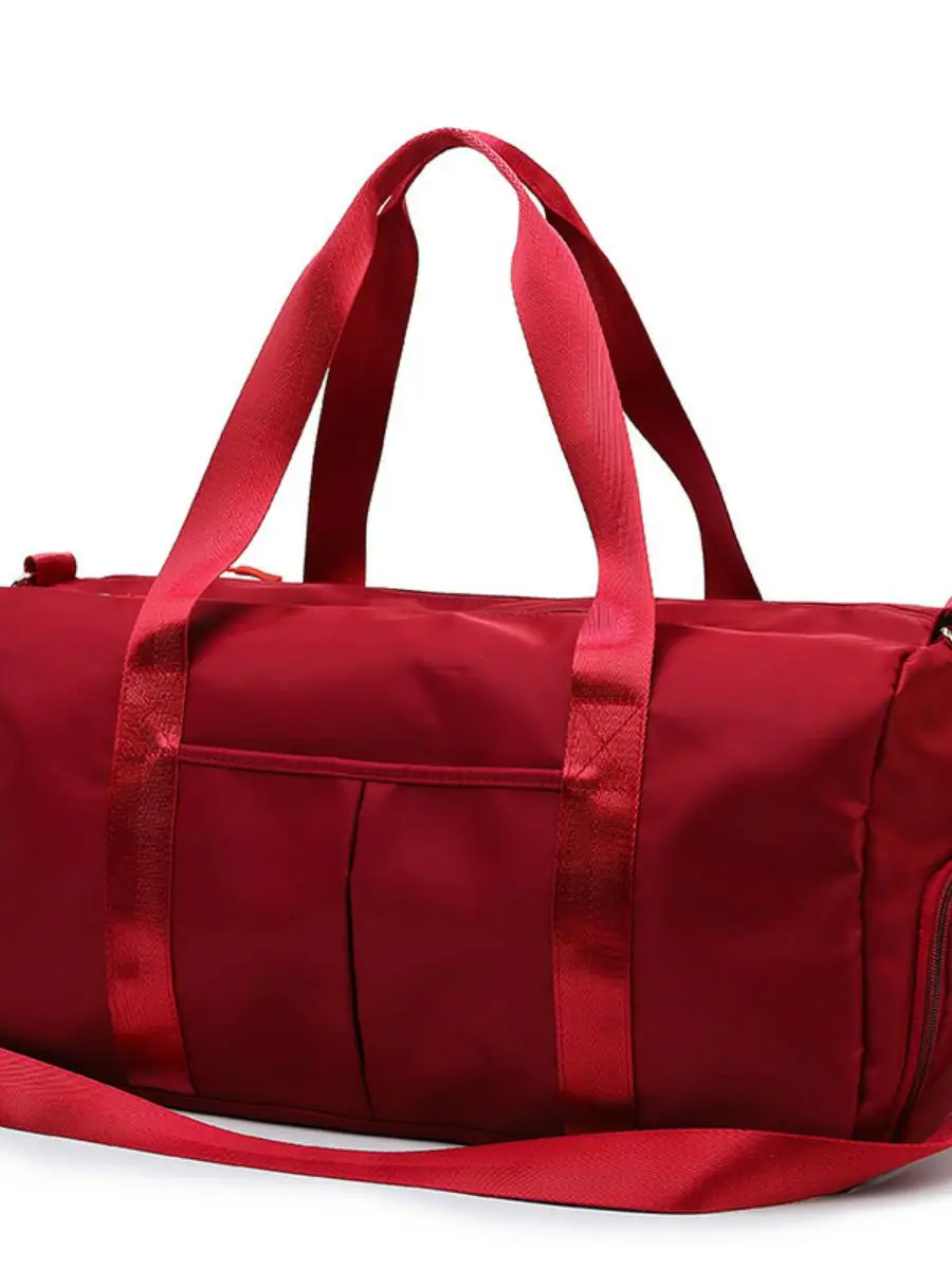 

Спортивная сумка большой емкости для занятий спортом на открытом воздухе, снаряжение для йоги, сухая дорожная сумка, нейлоновый материал с шестом, чистый цвет, другие сценарии