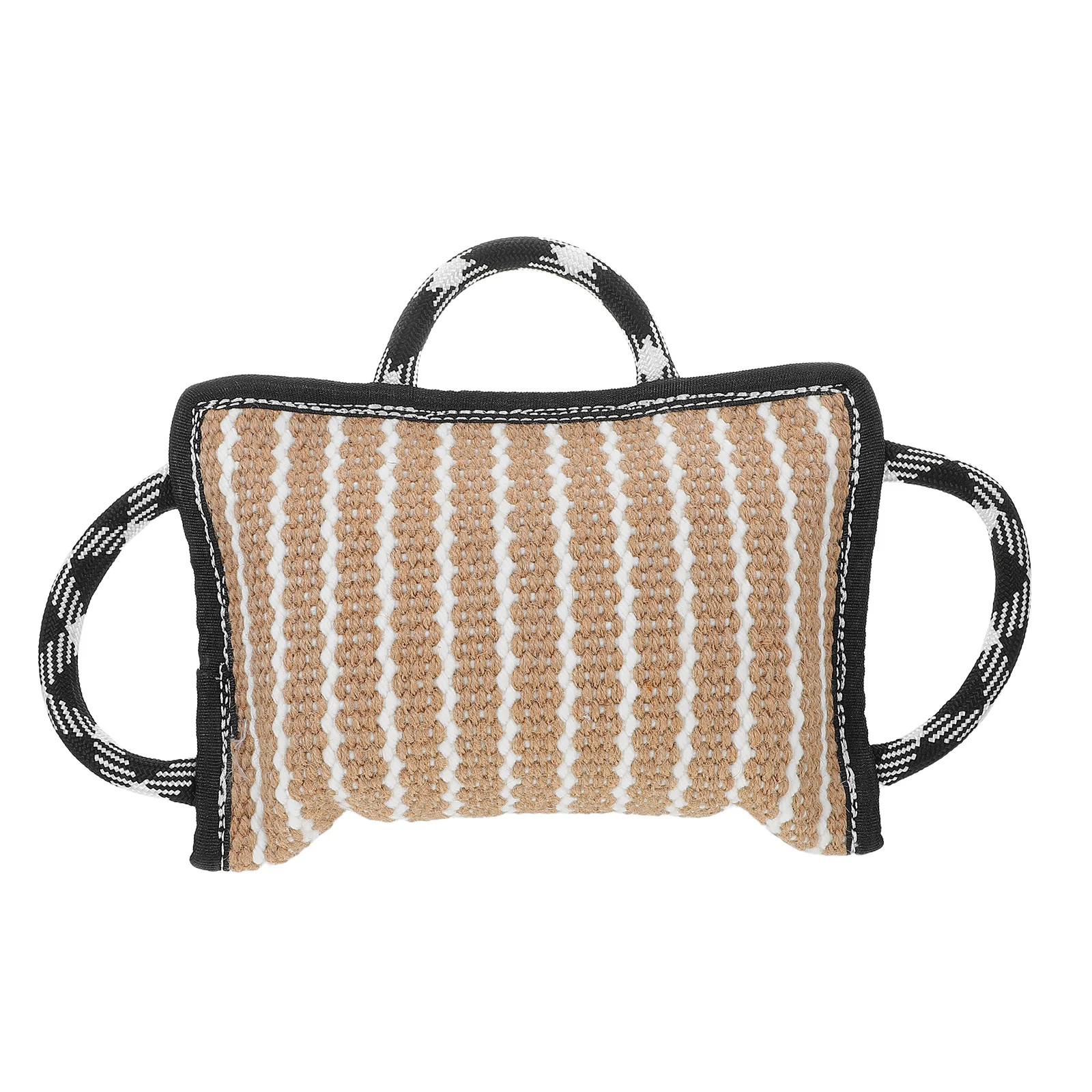 

Dog Bite Pillow Heavy Duty Flax Tug For Training Play Outdoor Indoor Use Strengthen Bond Efficient Canine Education Tool