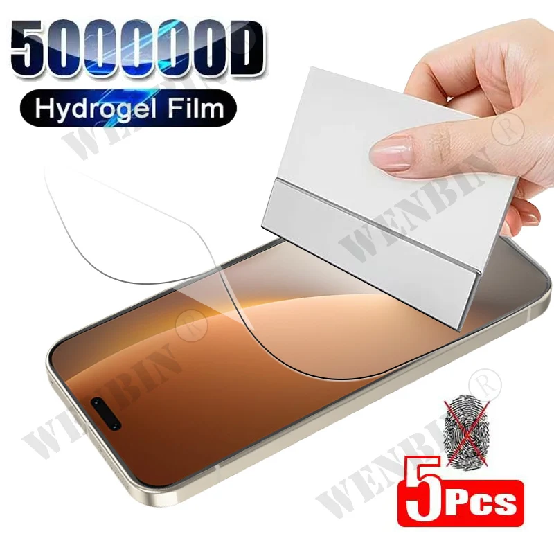 5Pcs Hydrogel Film For Honor Magic 8 7 6 Pro Full Cover Screen Protector For Honor 400 300 200 Lite - náhled 2