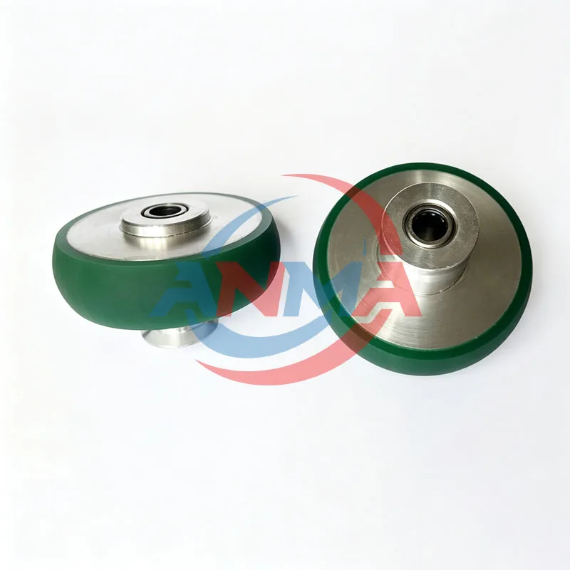 2Pieces For KBA Rapida 142 145 Feeder Rubber Wheel 60X35X8mm Offset Printing Machine Parts