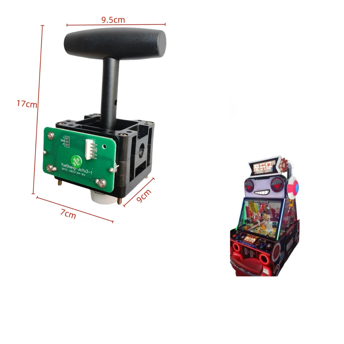 

Coin Operated Arcade Machine Handle Children Gift Prize Grab Pusher Machine Joystick For Kuwanzai Game Consoles