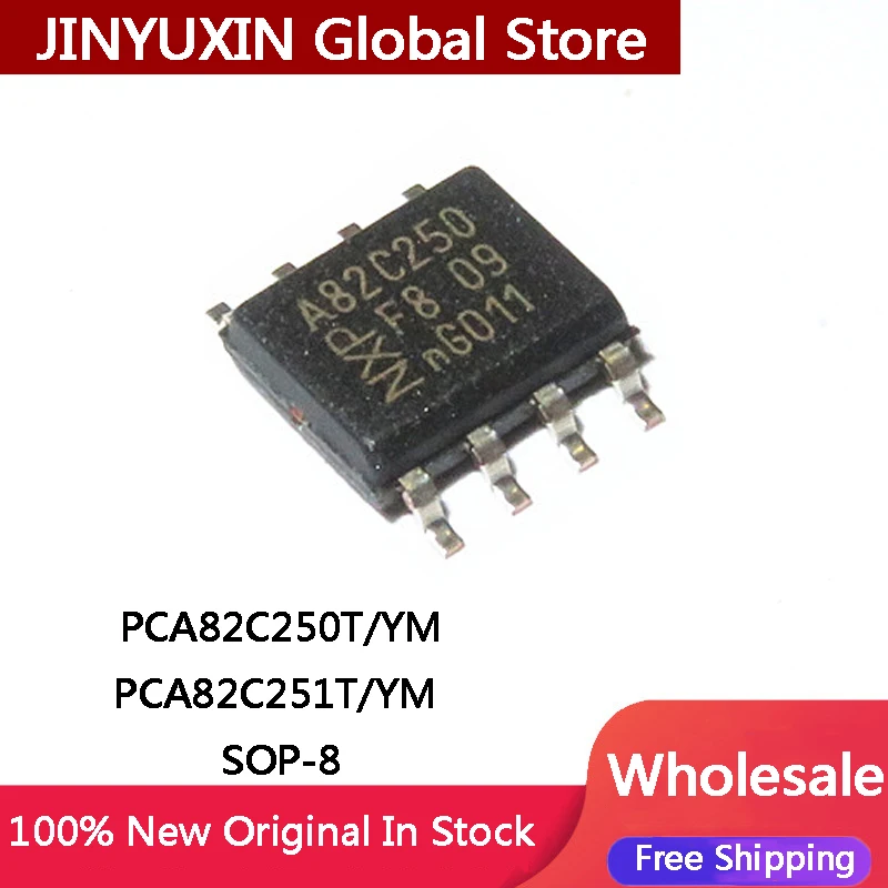 MXY 5Pcs PCA82C250 A82C250 PCA82C250T PCA82C250Y PCA82C251T A82C251 PCA82C251 SOP8 IC Chip In Stock Wholesale