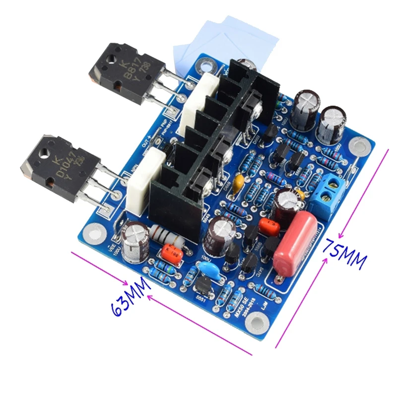 مضخم صوت ستيريو ثنائي القناة ، Hifi ، MX50 ، SE ، 2x ، W ، 2